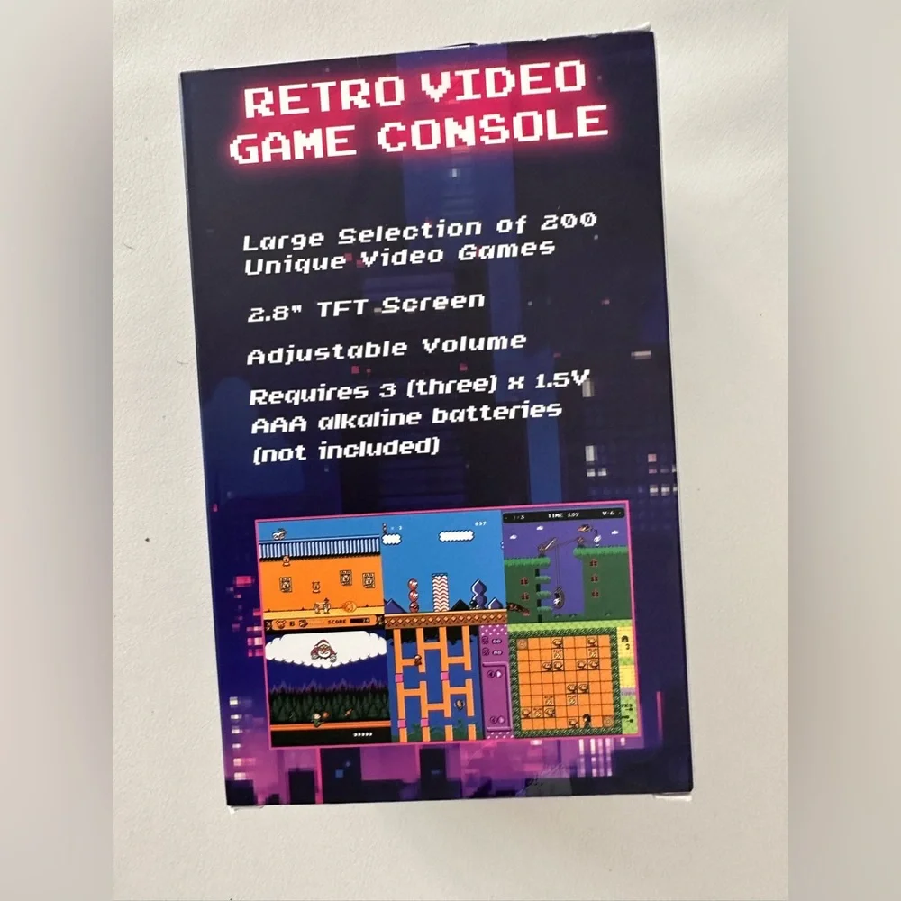 Retro Video Game‎ Console - Black